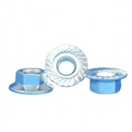 Гайка 1/2"UNC(13) ASME B18.16.4(DIN 6923) цинк