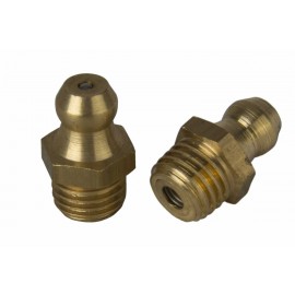Пресмаслянка DIN 71412-A M10x1 латунь 180 градусів