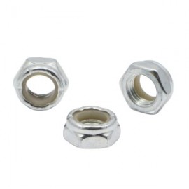 Гайка 1"UNC(8) IFI100/107THIN(~DIN 985 низька) Grade A цинк