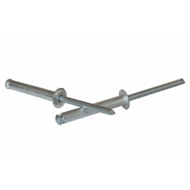 Заклепка чотирьохпелюсткова M4,8x14 Al/St Bralo