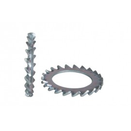 Шайба DIN 6798 A M14 цинк