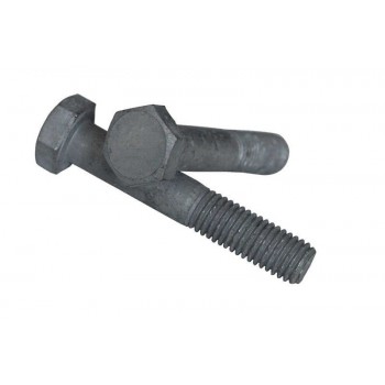 Болт ISO 4014 M12x100 5,6 цинк гарячий