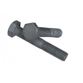 Болт ISO 4014 M10x100 8,8 цинк гарячий